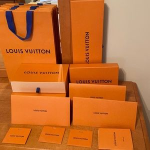 Authentic Louis Vuitton packaging